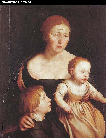 Hans holbein the younger The Artist Family